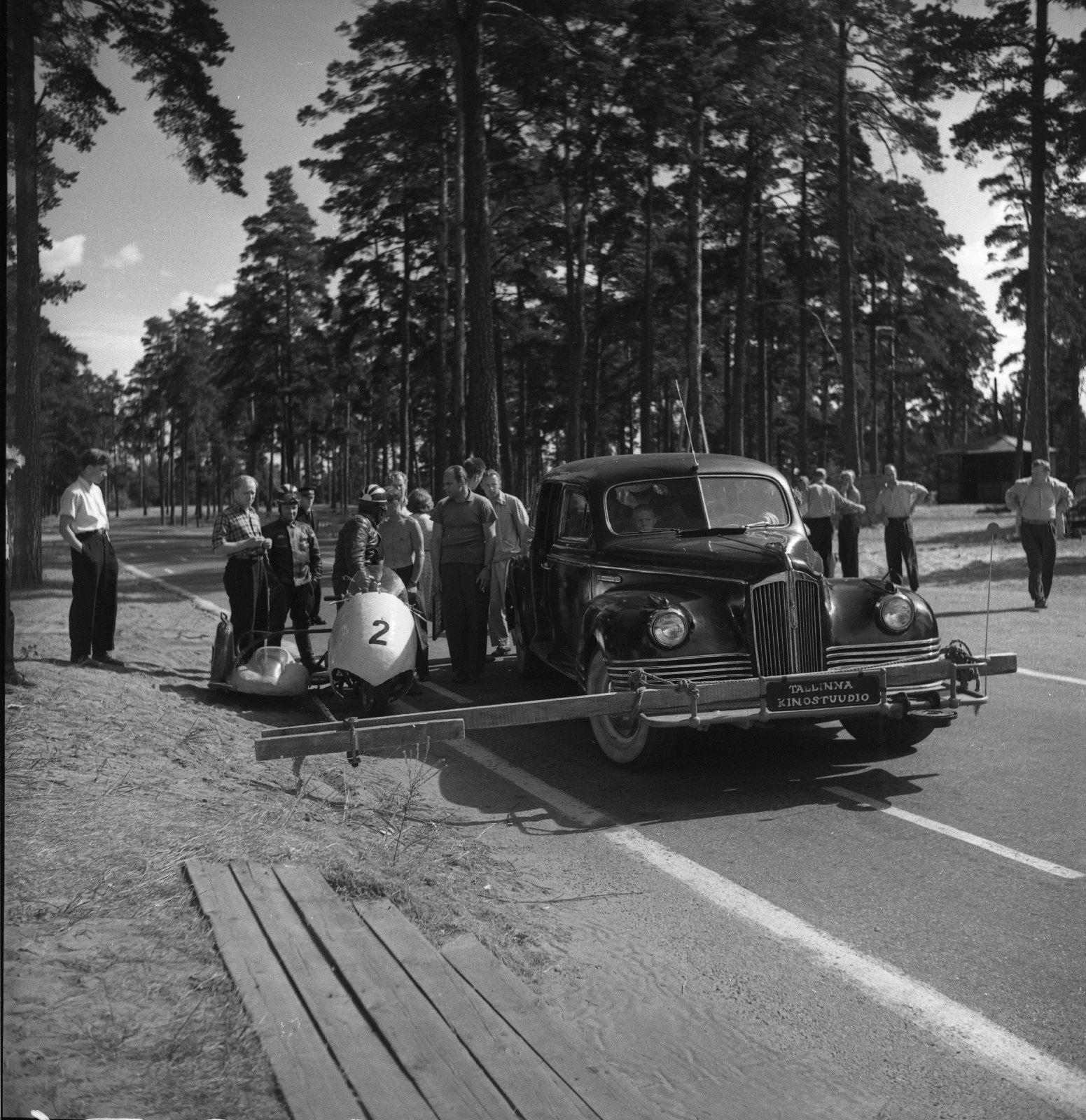 Mängufilm „Vallatud kurvid“ (1959) - Foto Oti Vasemaa - Filmiarhiivi kogu