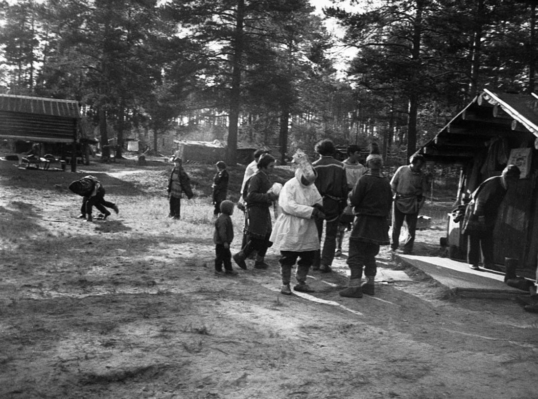Hantide tantsu filmivõtted - Foto Maie Jõgi