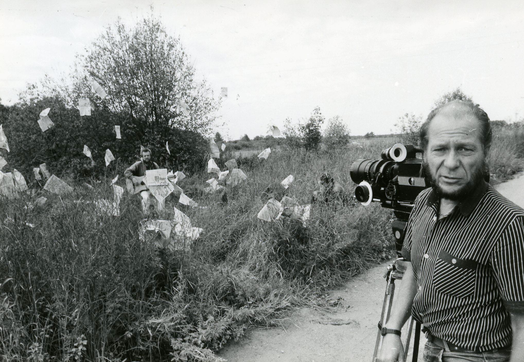 Peeter Tooming filmivõtetel Kundas - Peeter Toominga kogu