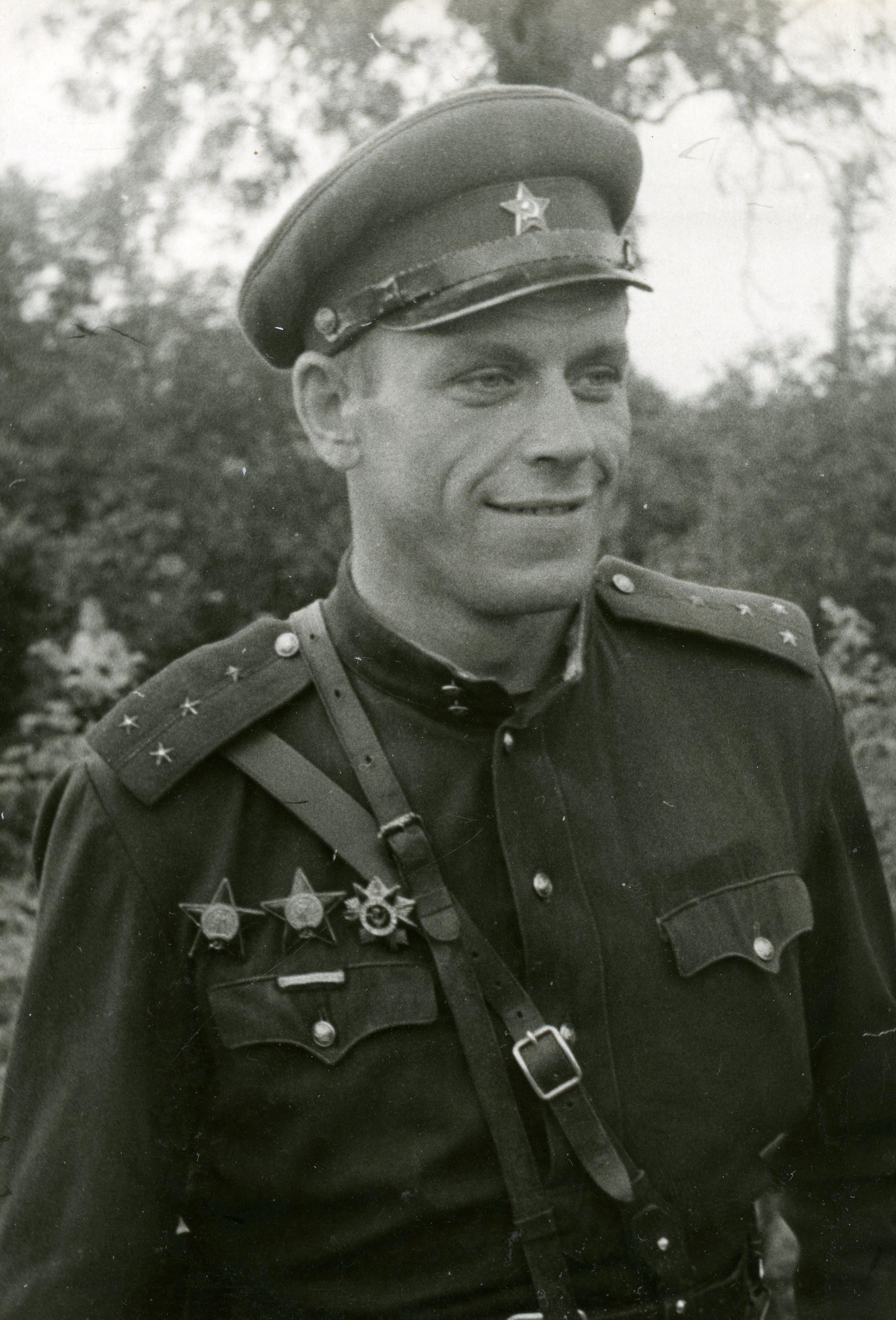 Filmivõtted Saaremaal (1967). Männi osatäitja Leonhard Merzin