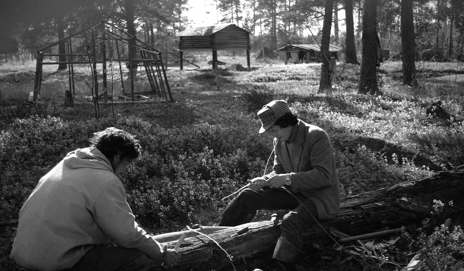 Ettevalmistused filmimiseks (1985) - Foto Enn Säde