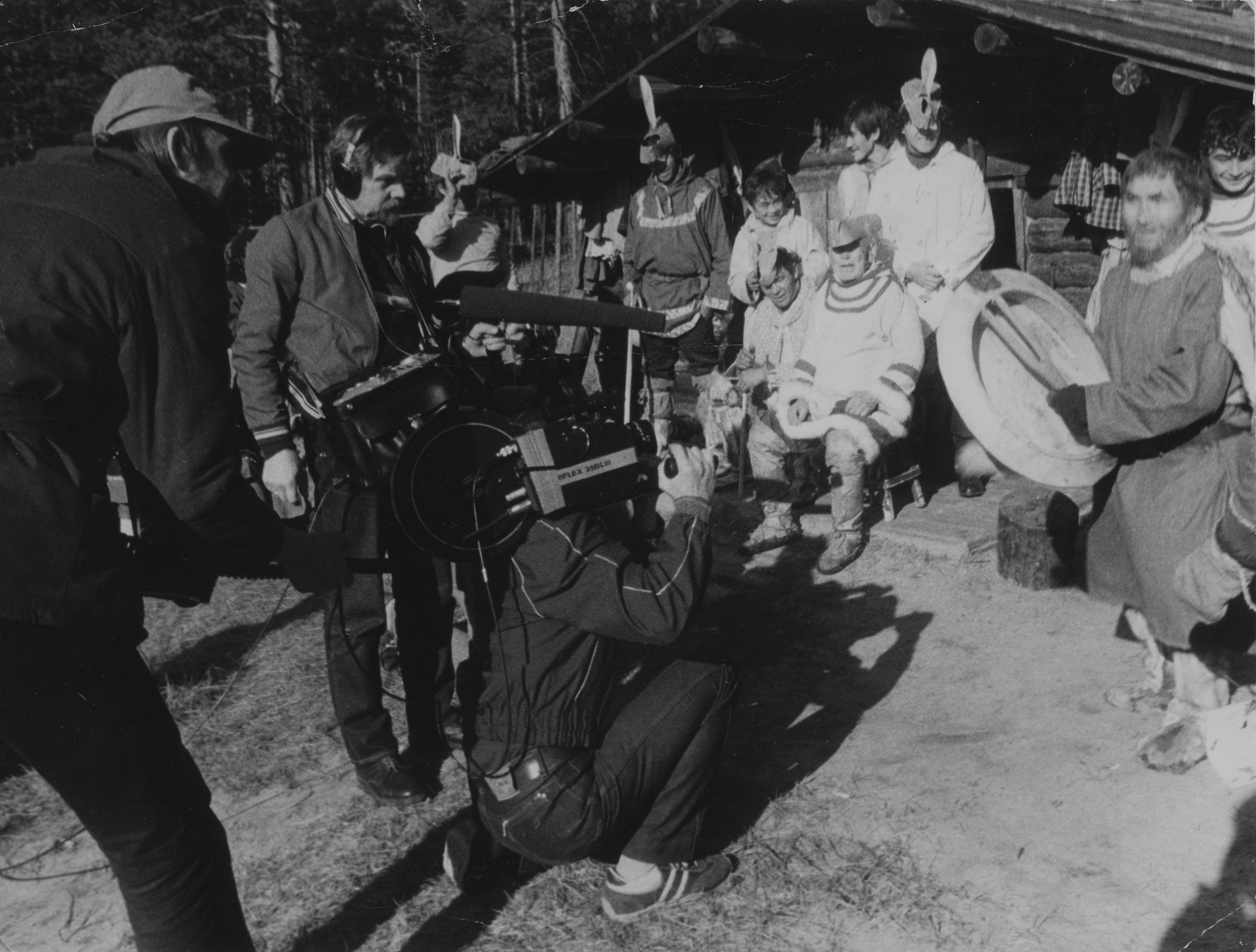 Võtteplatsil (1985) - Foto Enn Säde