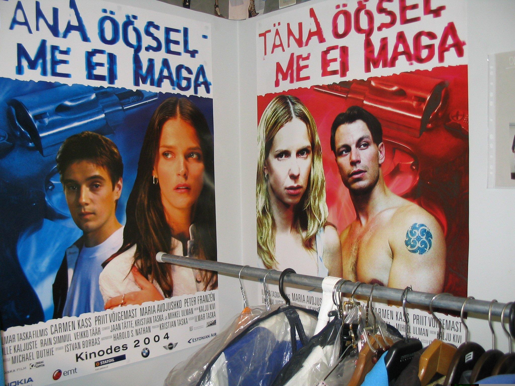 Mängufilm „Täna öösel me ei maga“ (2004) - Kostüümikunstnik Mare Raidma - Foto Ago Ruus - Mare Raidma kogu

