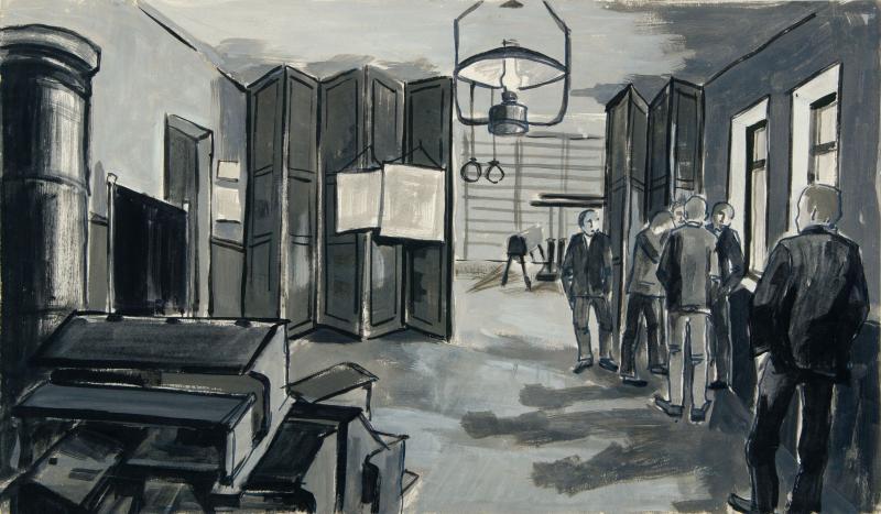 Interjöör Klass-saal - Kunstnik Halja Klaar - Foto Vahur Lõhmus - Filmimuuseumi kogu