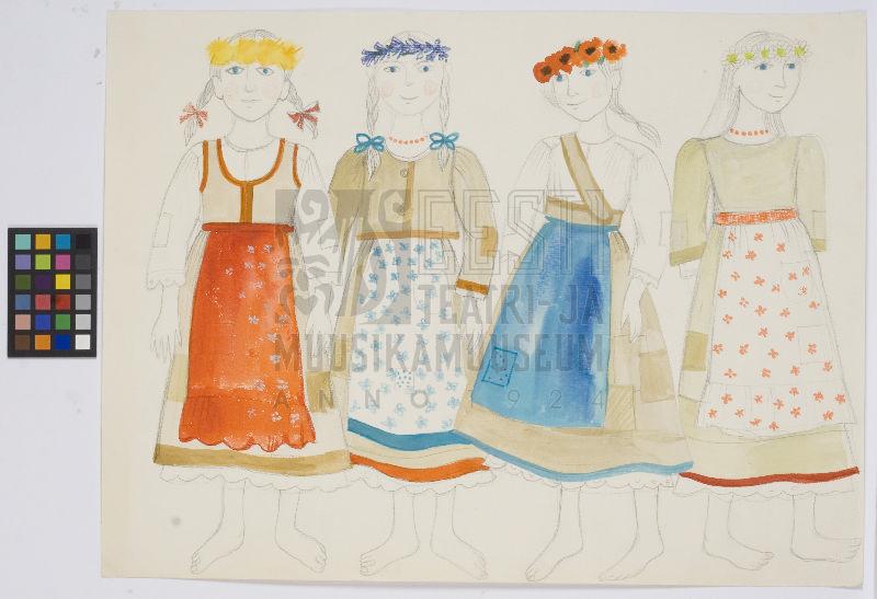 Kunstnik Liina Pihlak - 
 Eesti Teatri- ja Muusikamuuseumi kogu