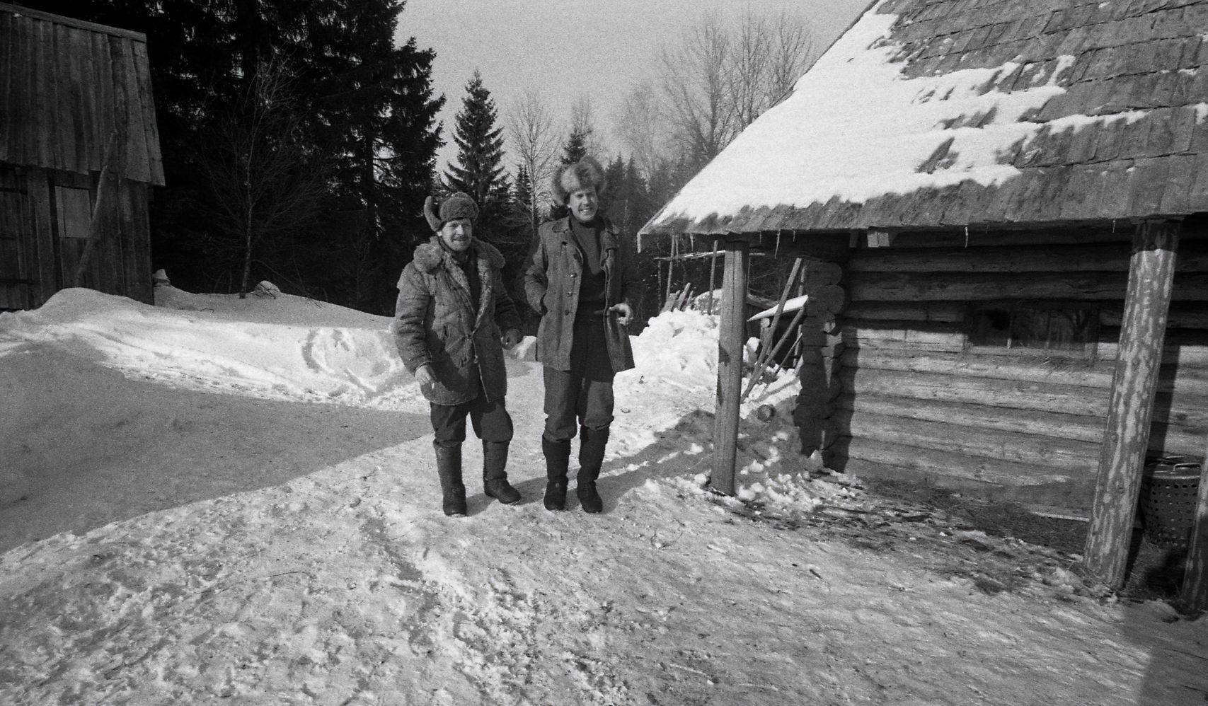 Rudolf Allabert ja Evald Aavik.