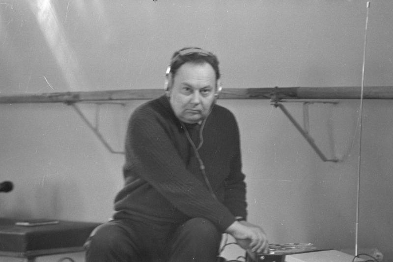 Dokumentaalfilmi „Juta Lehiste“ (1973) helioperaator Ülo Saar - Filmiarhiivi kogu