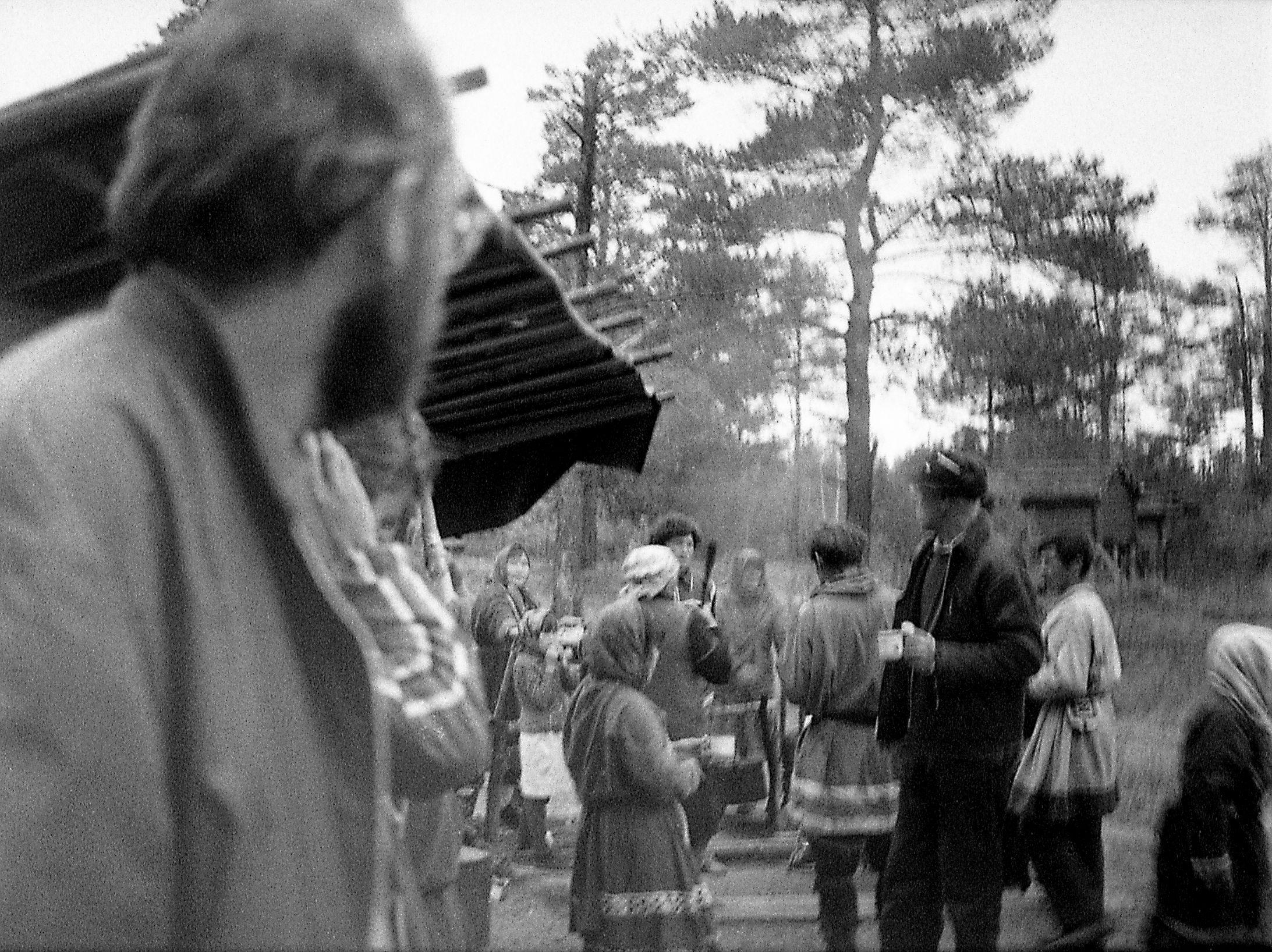 Filmigrupi söögipaus - Foto Maie Jõgi