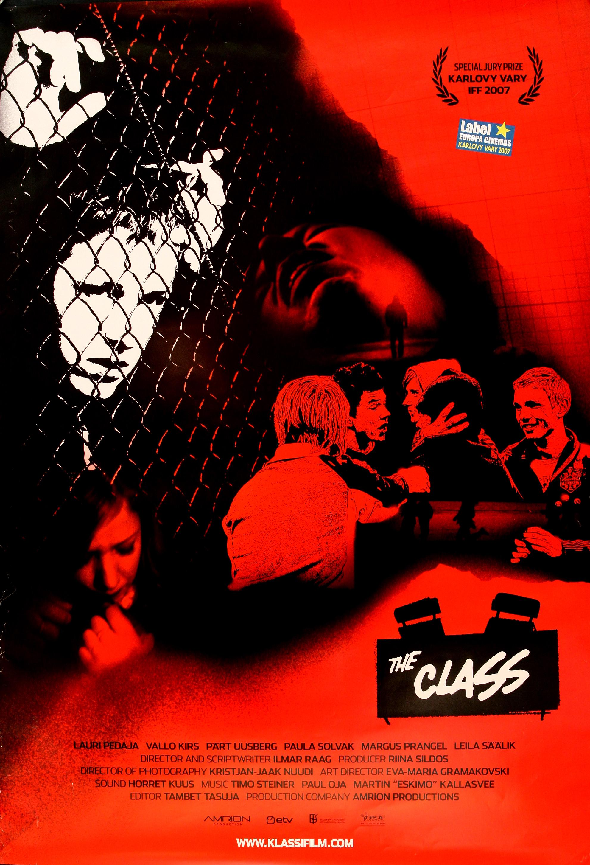Klass (2007) -
 Kunstnik Jan Tomson -
 Eesti Filmi Sihtasutuse kogu

