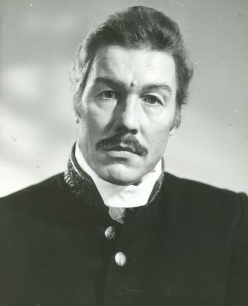 Näitlejaproov. Parun von Ungern-Sternbergi osas Villem Indrikson