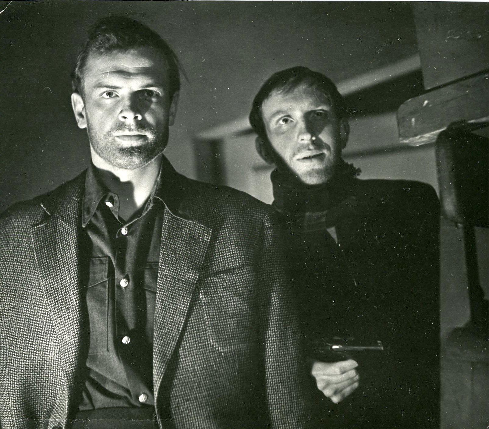 Mängufilm „ Me olime 18 aastased“ (1965) - Riks Parka osas Peeter Kard, Harri osas Rein Koppelman