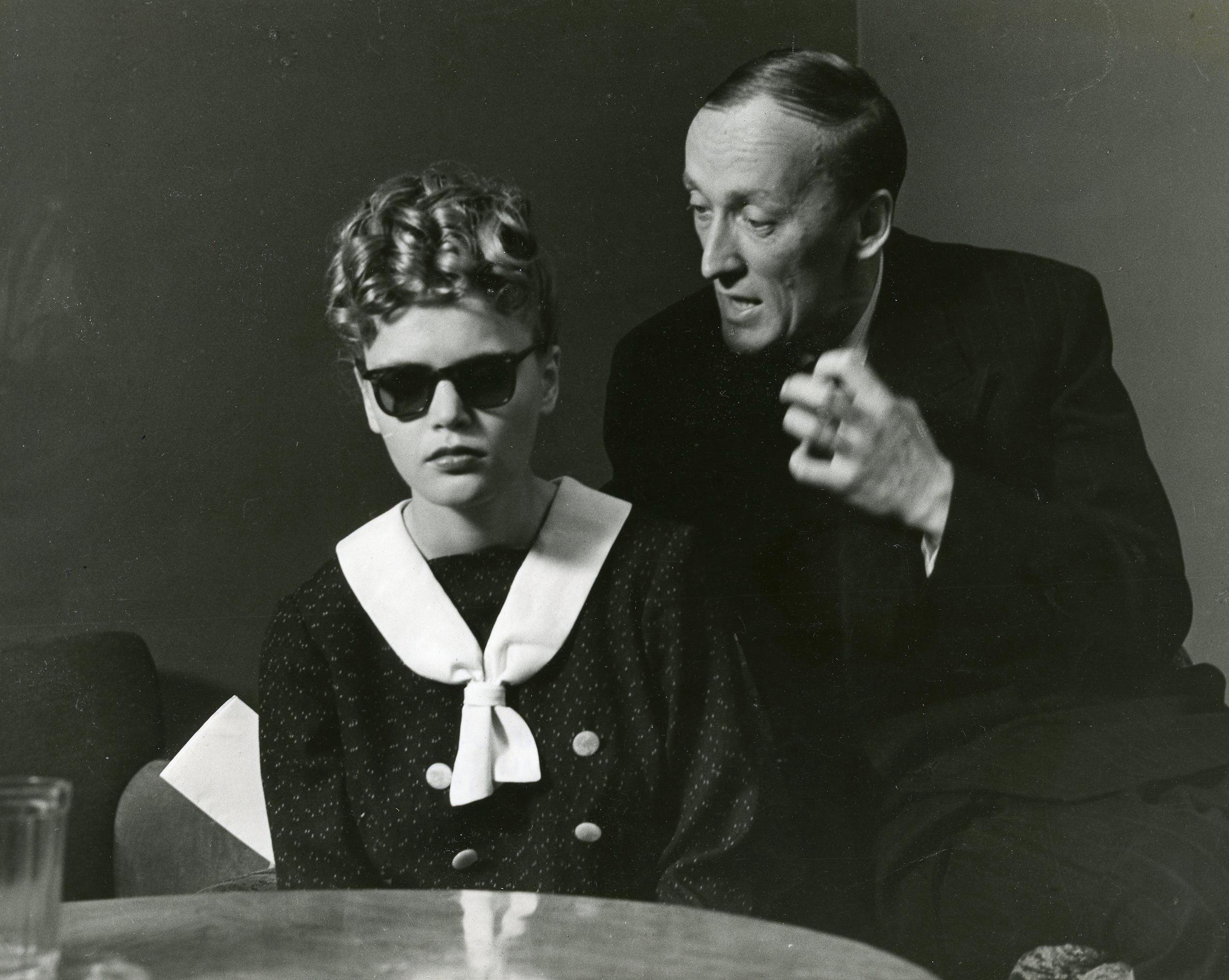 Mängufilm „Inimene, keda polnud“ (1989) - Imbi Tamme osas Katri Horma, minister - marodööri osas Sulev Luik - Foto Peeter Sirge