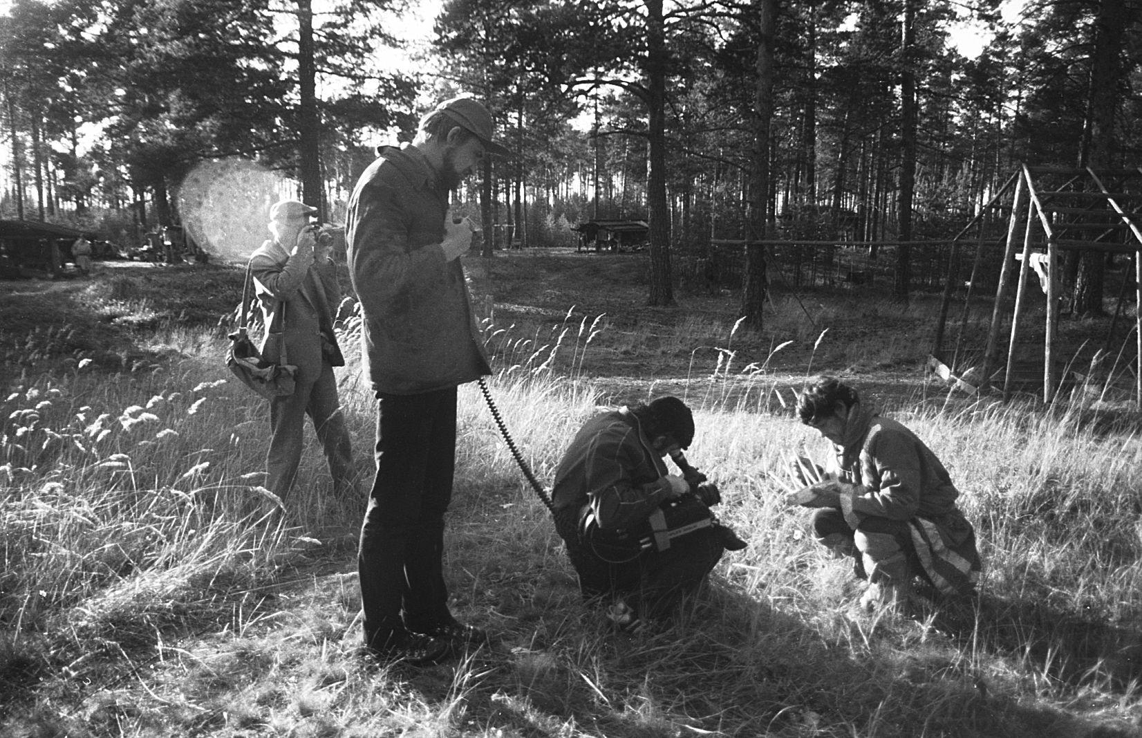 Hantide karupeiede rituaali filmimine - Foto Reet Sokmann