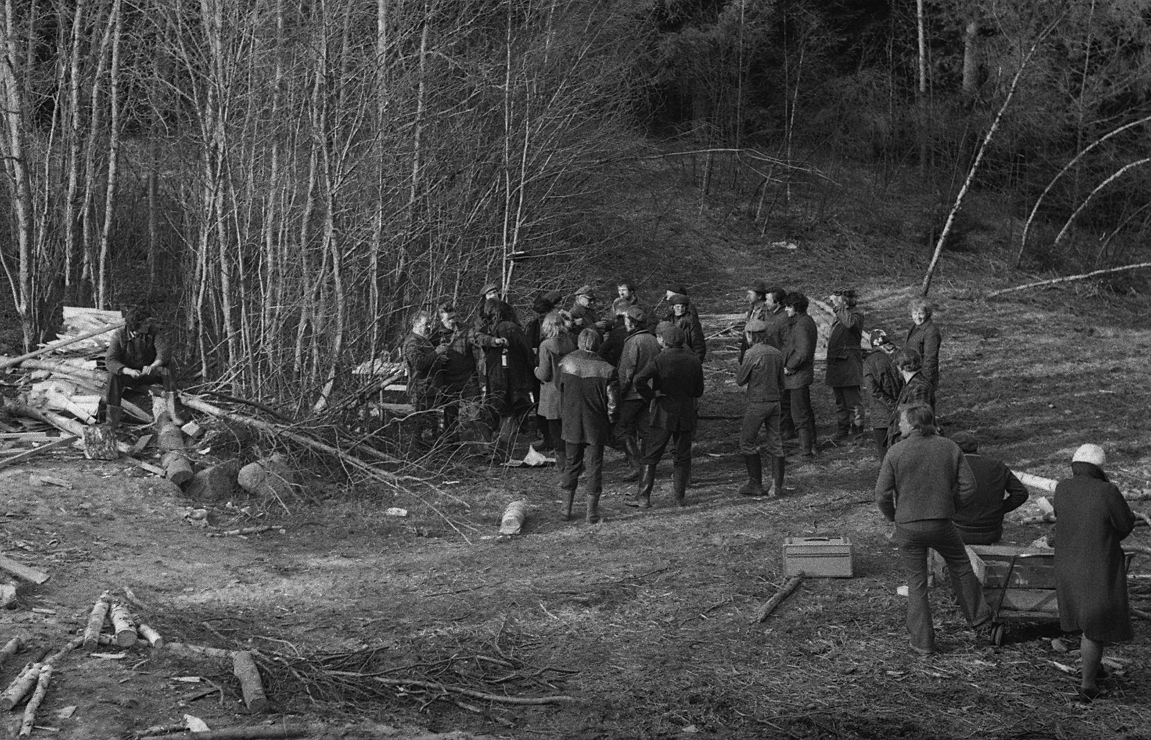 Filmi lõpetamine mais 1979. Pidu. 