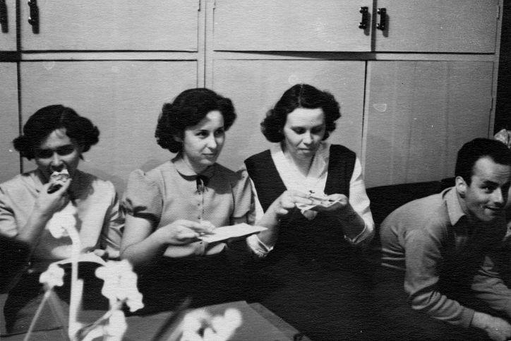 Aino Villa, Virve Sirel, Ludmilla Rosental ja Roman Sabsay