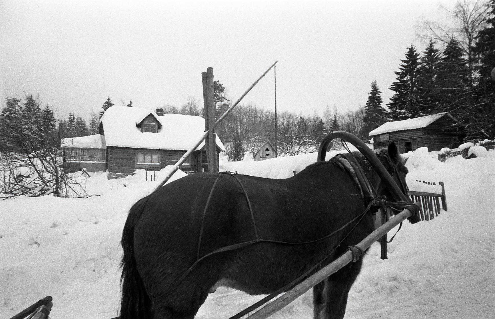 Filmivõtted Ahtjamäe talus.