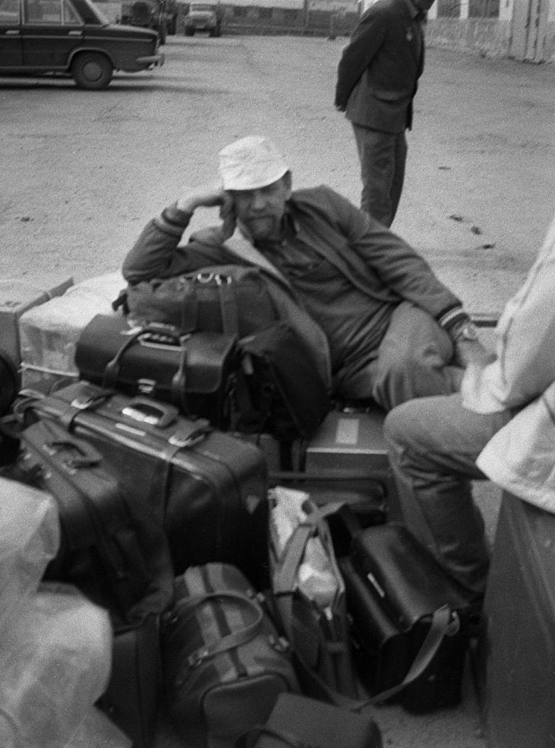 Filmigrupp tagasiteel  - Foto Maie Jõgi