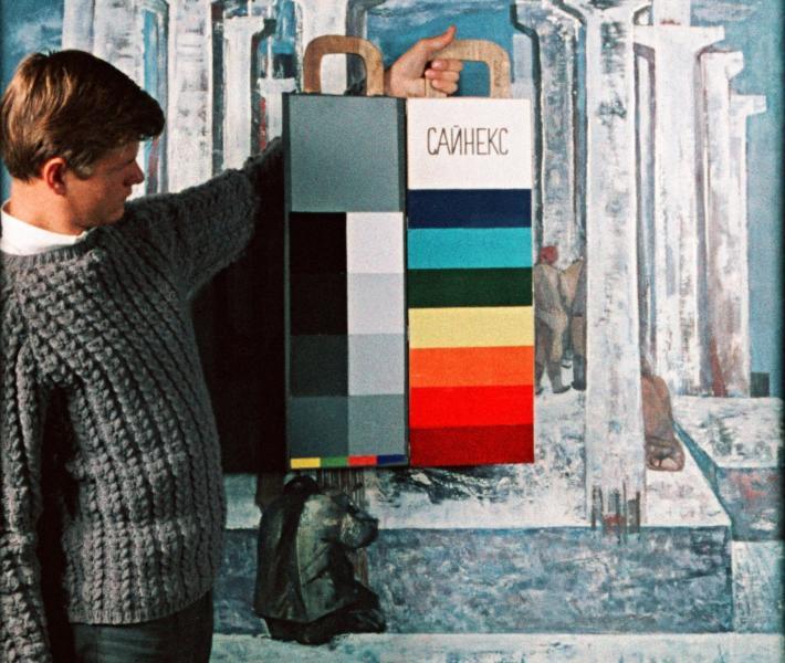 Dokumentaalfilmi „Nikolai Kormašov 1969“ (1969) filmivõtted – Foto Andrei Dobrovolski – Filmiarhiivi kogu