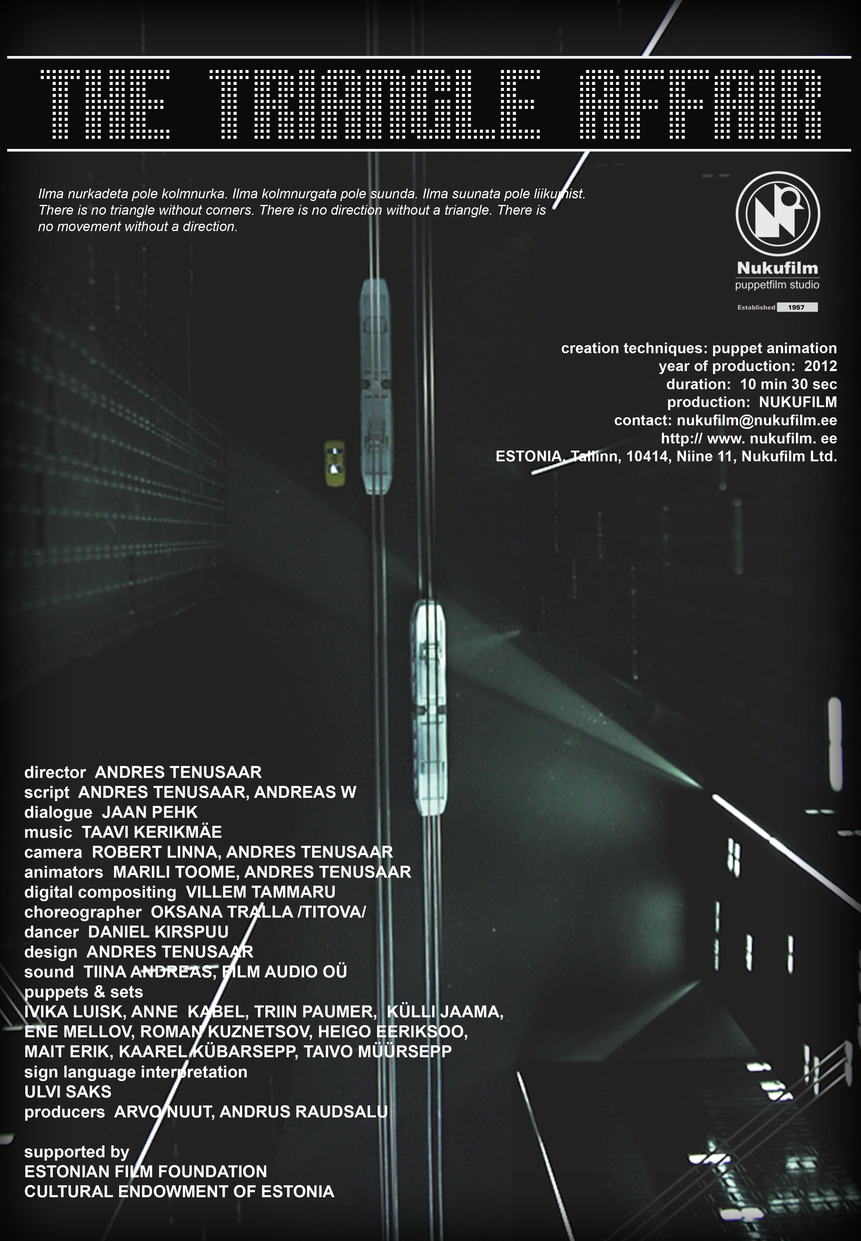 Kolmnurga afäär (2012) - Nukufilm