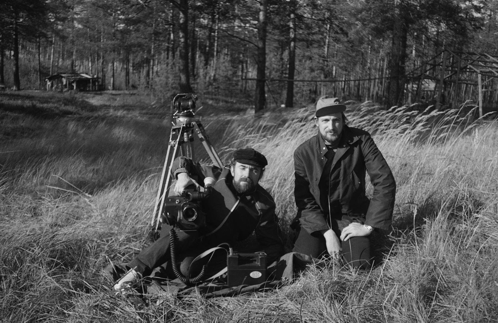 Võtteplatsil (1985) - Foto Enn Säde