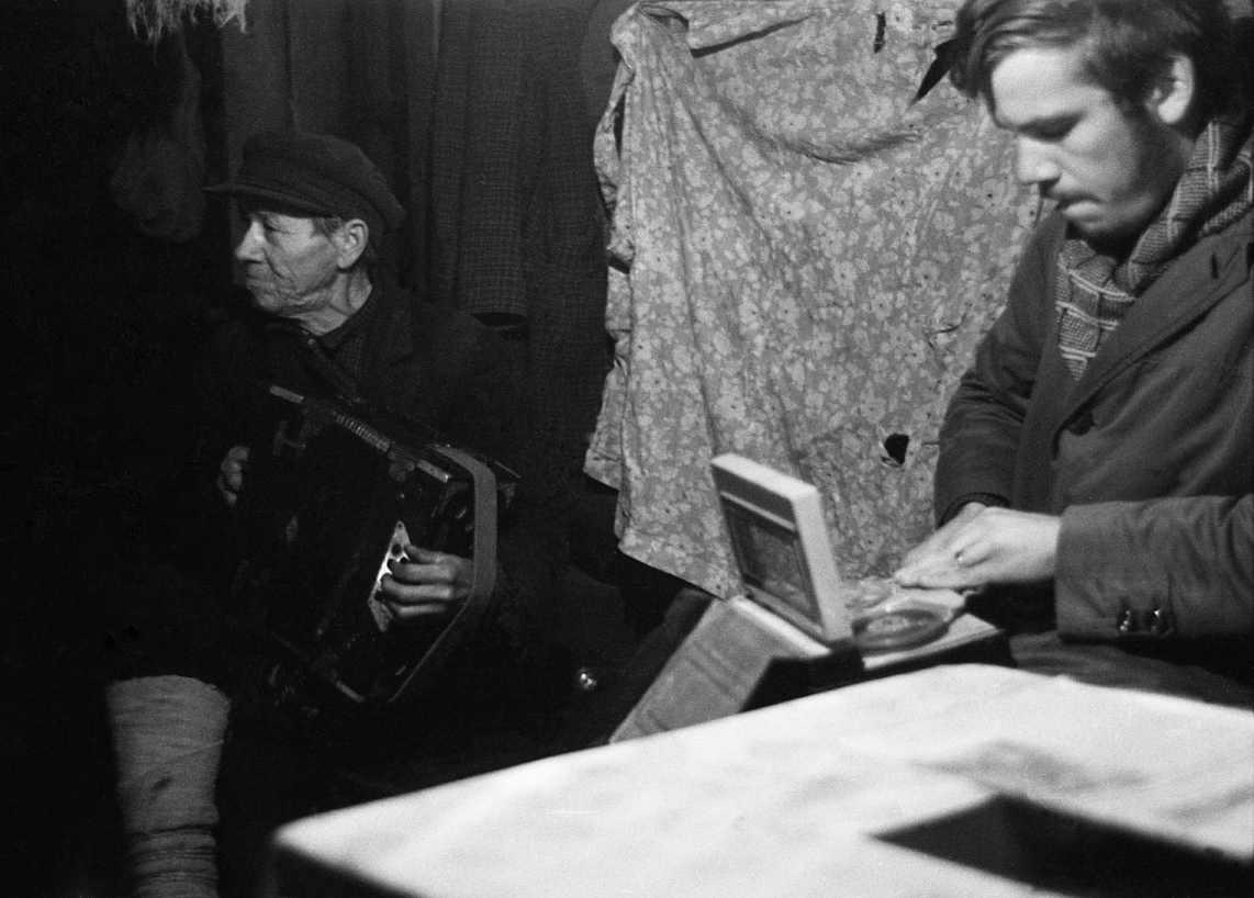 Filmivõtetel - Foto Arvi Kalk