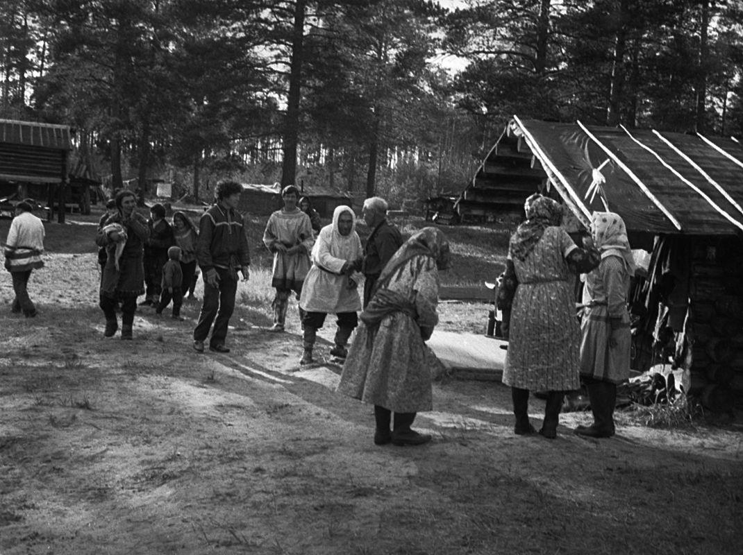 Hantide tantsu filmivõtted - Foto Maie Jõgi