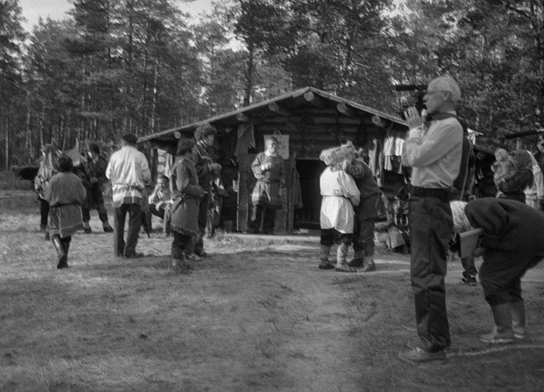 Hantide tantsu filmivõtted - Foto Maie Jõgi