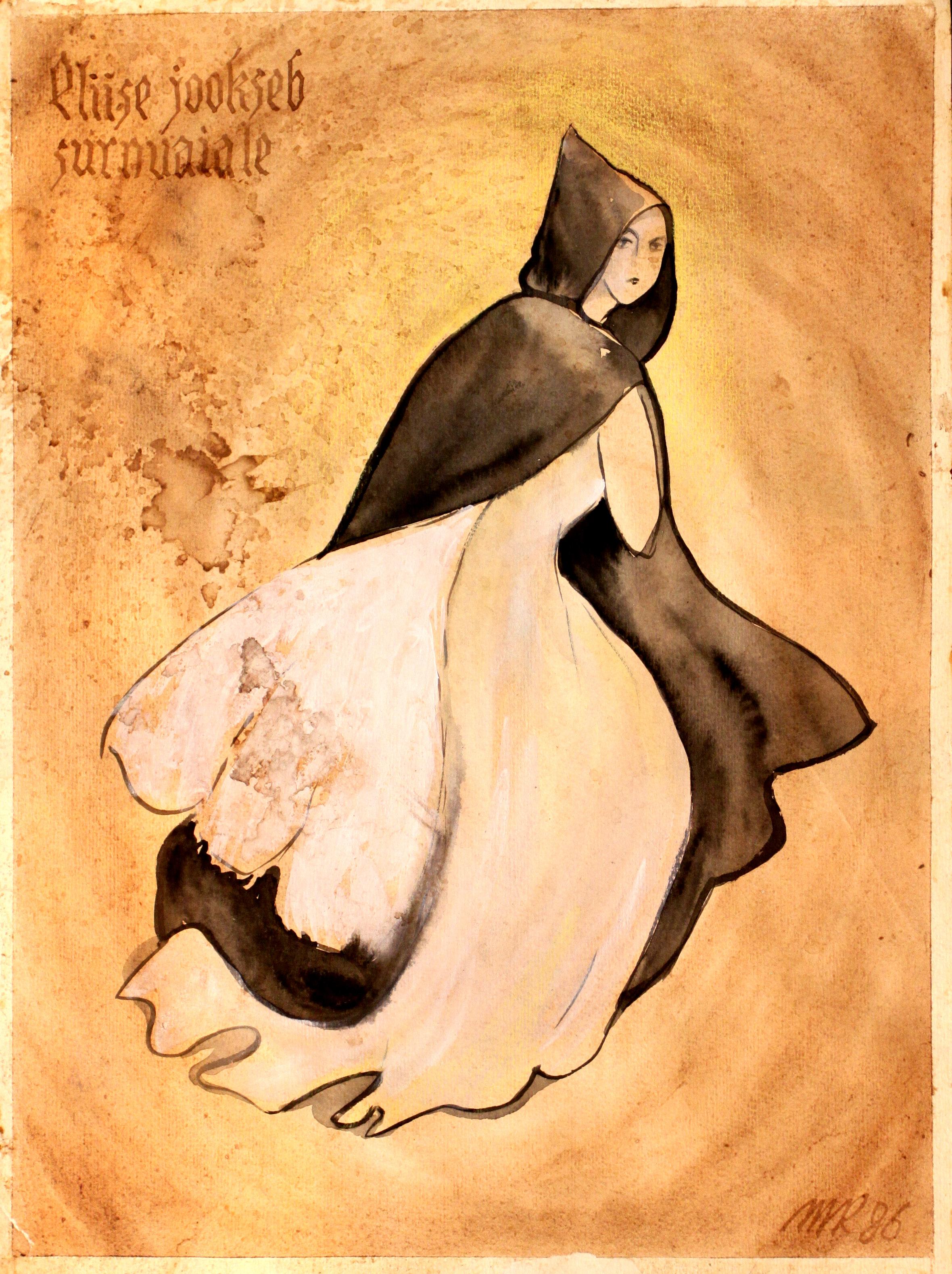 Eliise jookseb surnuaiale - Kunstnik Mare Raidma - Mare Raidma kogu