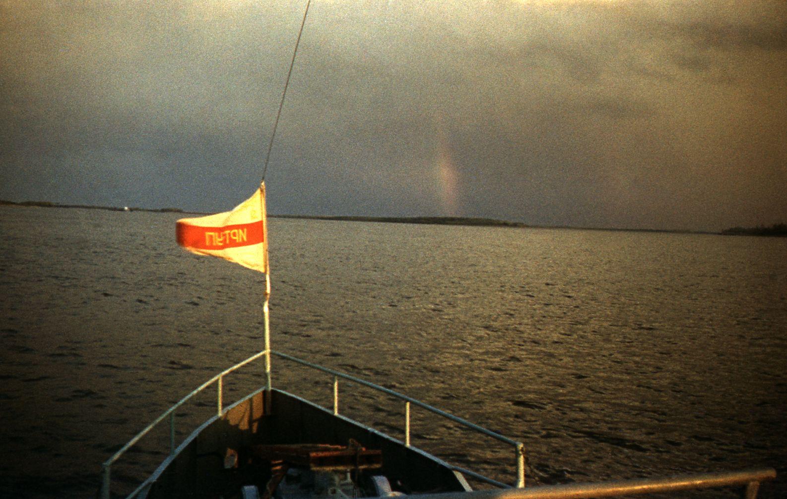 Filmigrupiga laeval - Foto Ago Ruus
