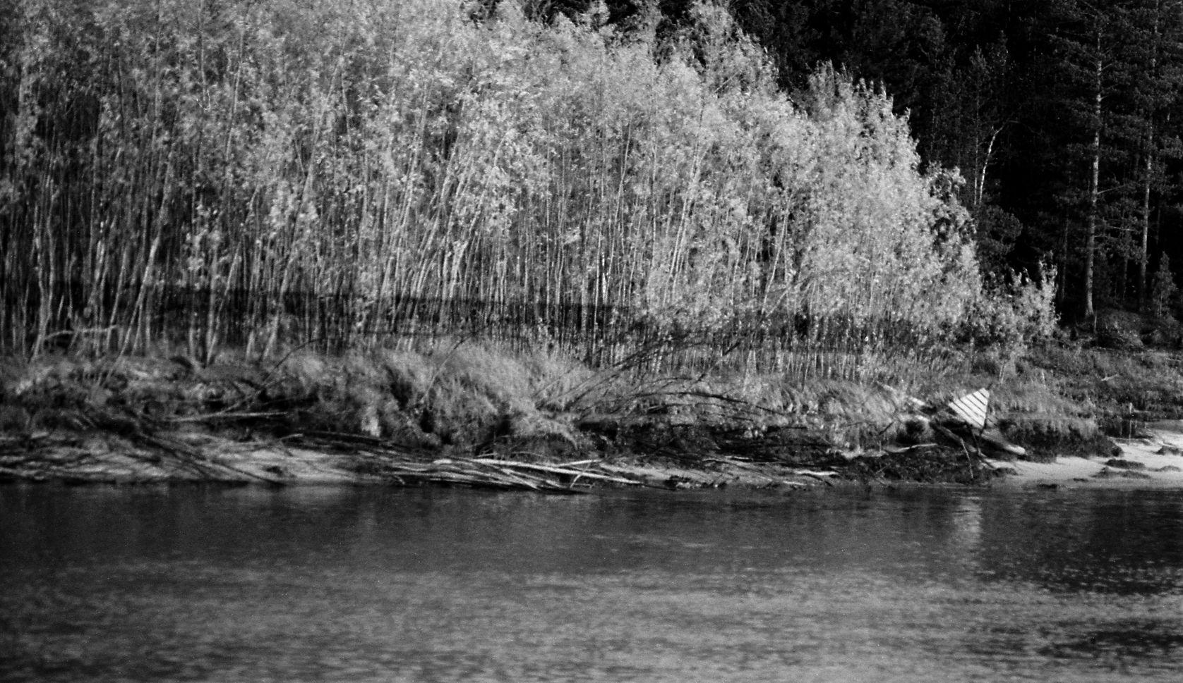 Filmigrupi laevasõit, maastikud, vahepeatus  (1985) - Foto Enn Säde