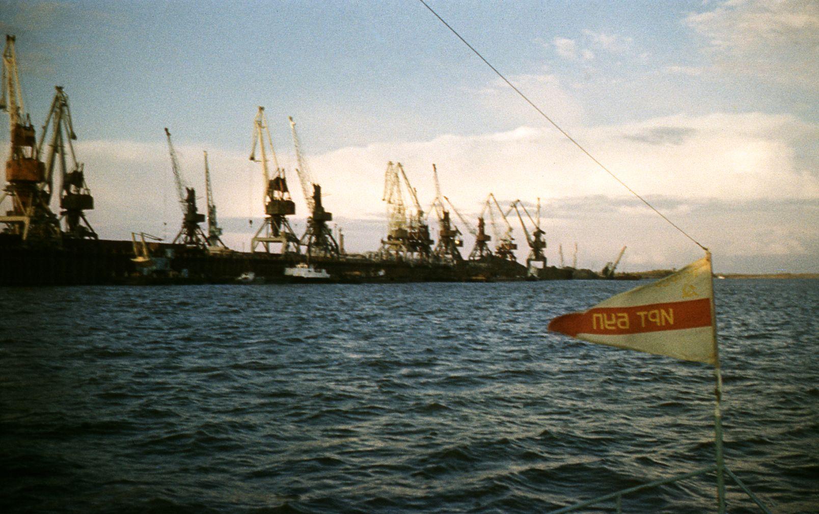 Filmigrupp sadamas - Foto Ago Ruus