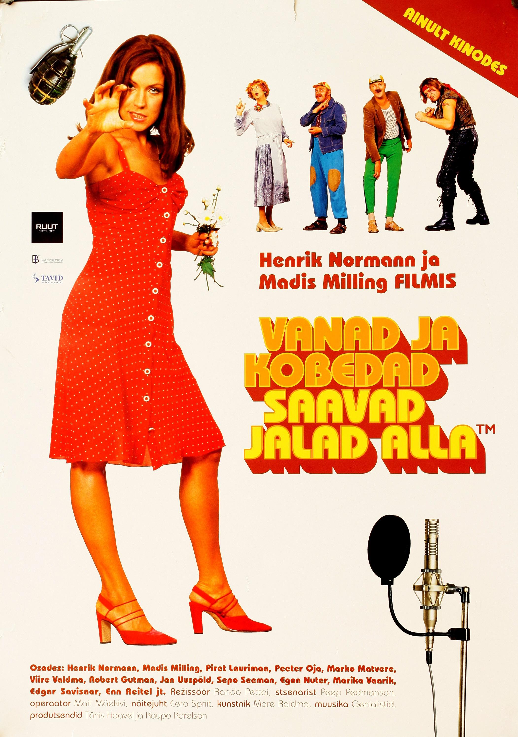 Vanad ja kobedad saavad jalad alla (2003) -
 Eesti Filmi Sihtasutuse kogu
