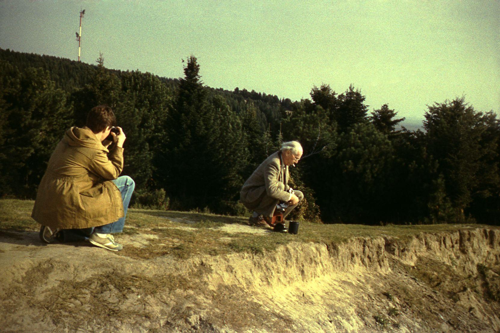 Filmigrupiga Siberi linnas Surgutis (1985) - Foto Ago Ruus