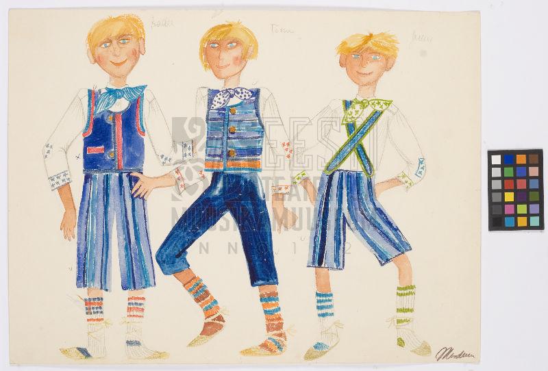 Kunstnik Liina Pihlak - 
 Eesti Teatri- ja Muusikamuuseumi kogu
