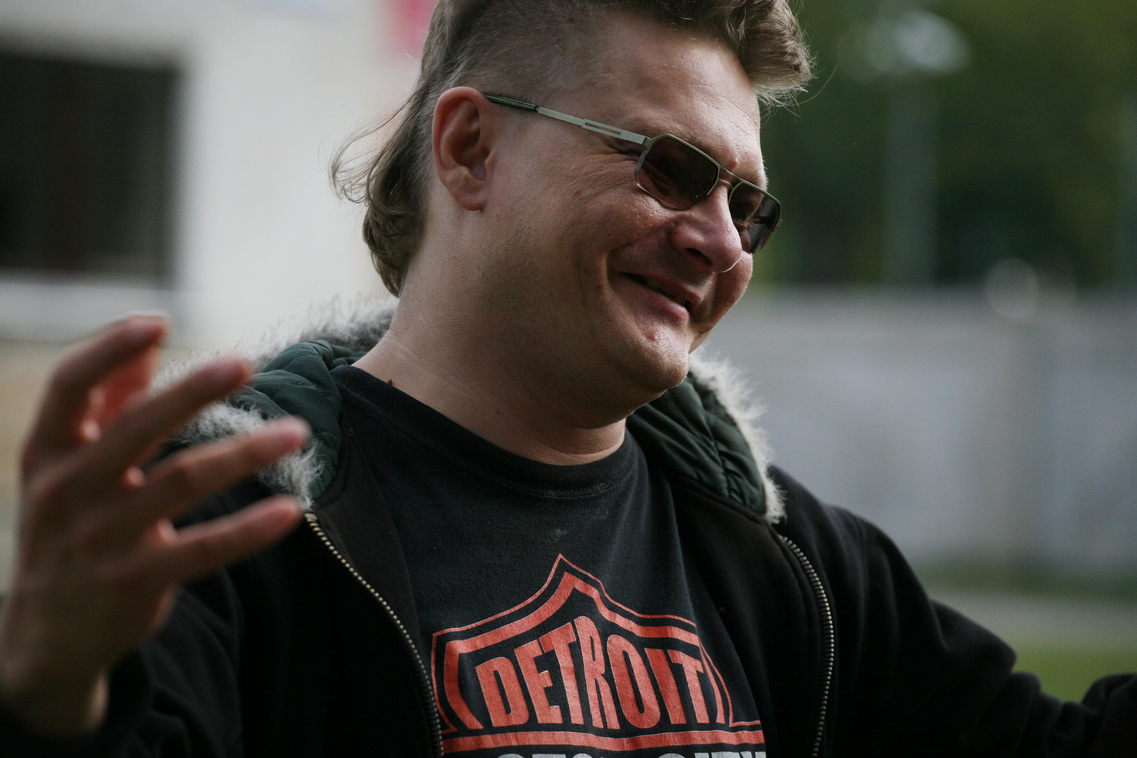 Režissöör Rainer Sarnet - Foto Peeter Laurits - Homeless Bob Production