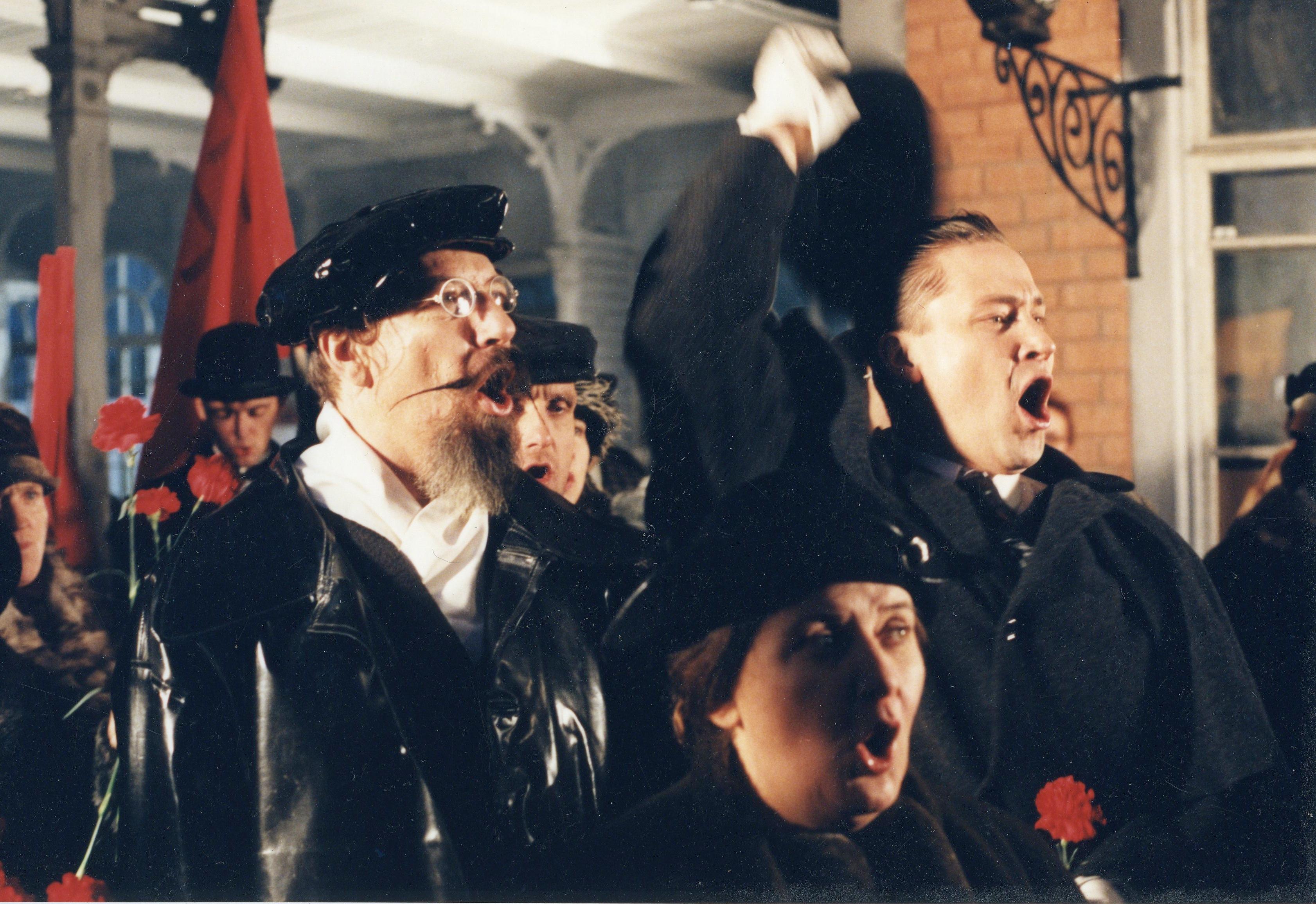 Grigori Zinovjevi osas Peeter Volkonski, Aleksander Kesküla osas Üllar Saaremäe - Foto Roland Rajamägi