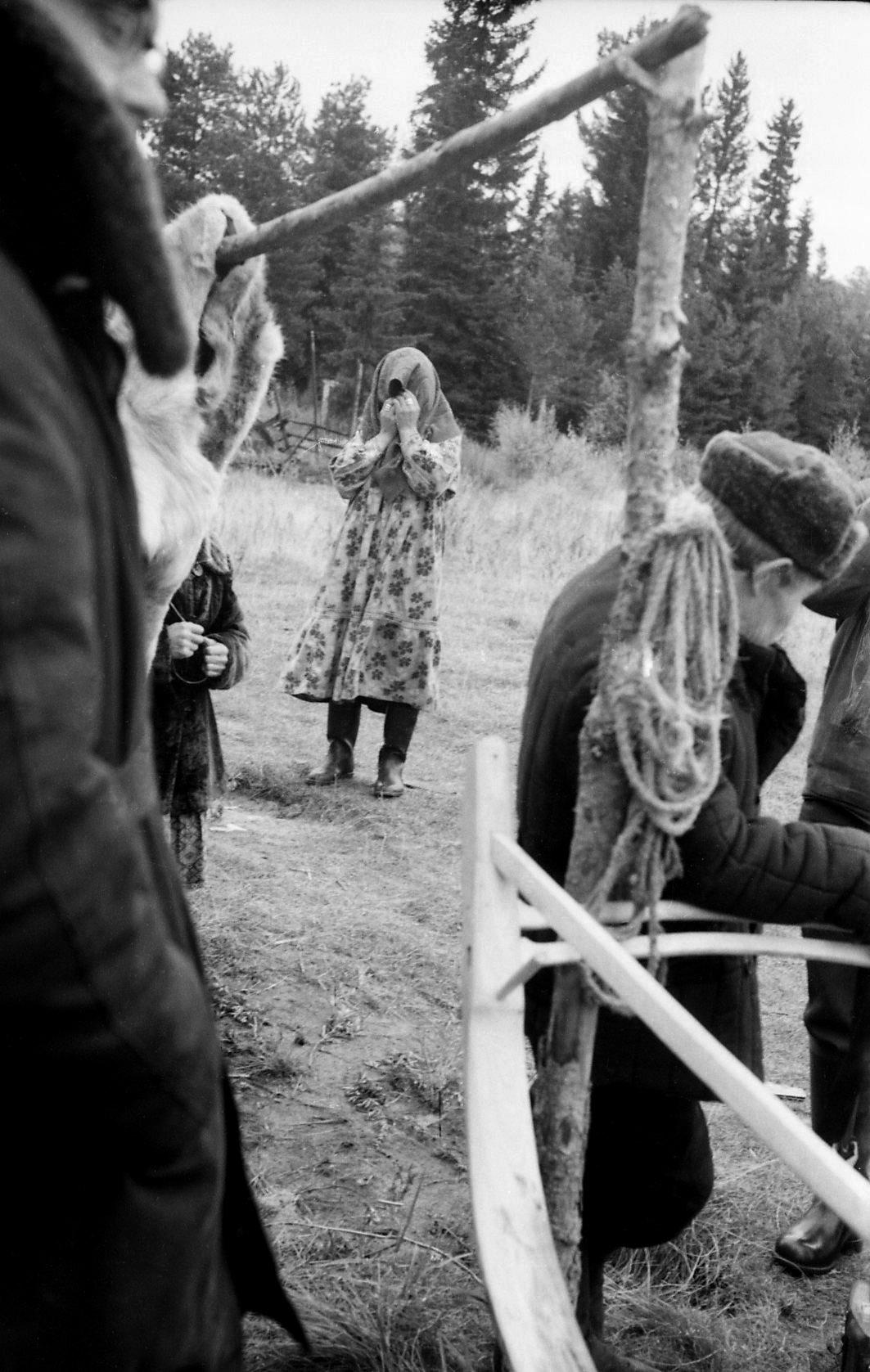 Filmivõtetel Siberis - Foto Tõnu Seilenthal