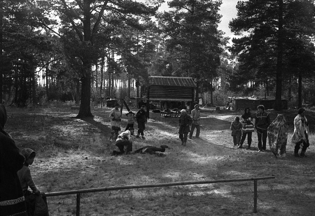 Hantide tantsu filmivõtted - Foto Maie Jõgi