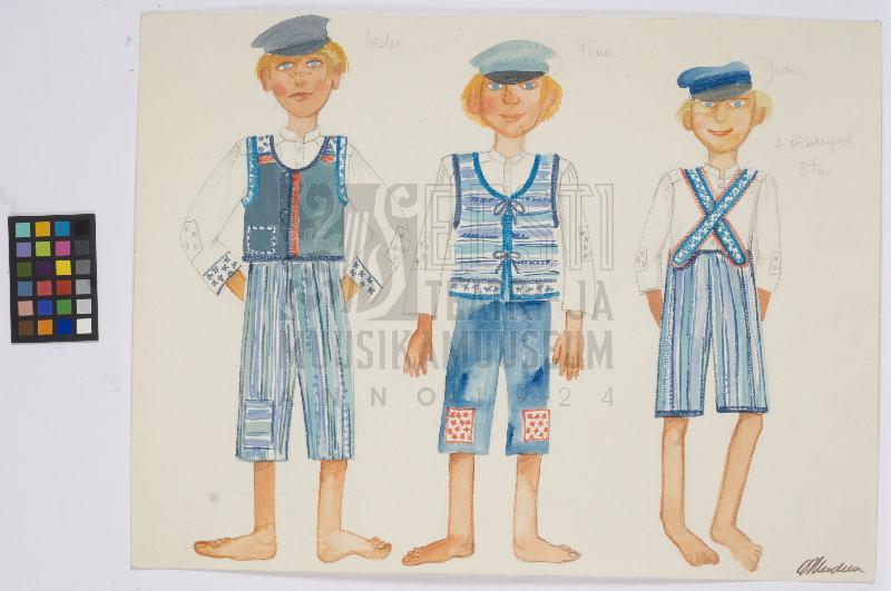 Kunstnik Liina Pihlak - 
 Eesti Teatri- ja Muusikamuuseumi kogu