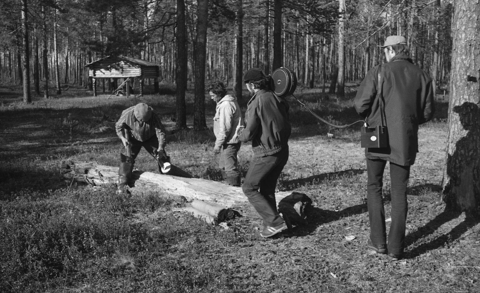 Ettevalmistused filmimiseks (1985) - Foto Enn Säde