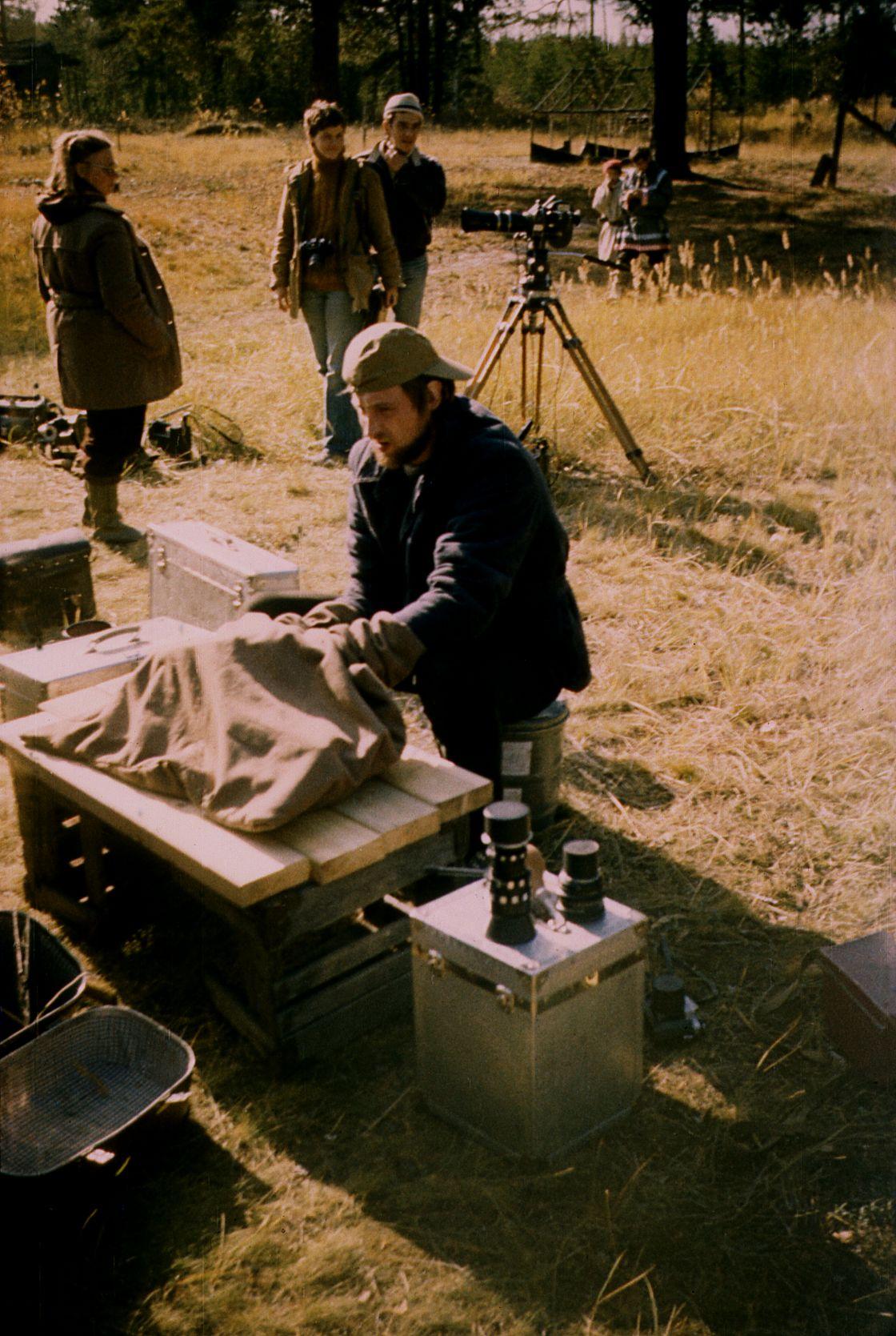 Filmivõtted Tõltšinite suveleeris (1985) - Foto Ago Ruus