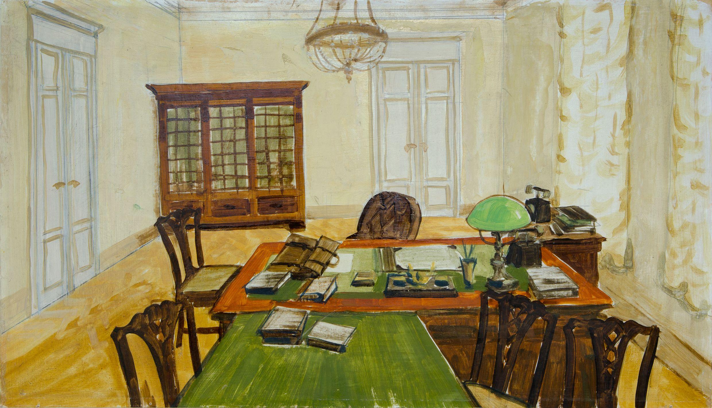 Interjöör Lunatšarski kabinet - Kunstnik Halja Klaar - Foto Vahur Lõhmus - Filmimuuseumi kogu