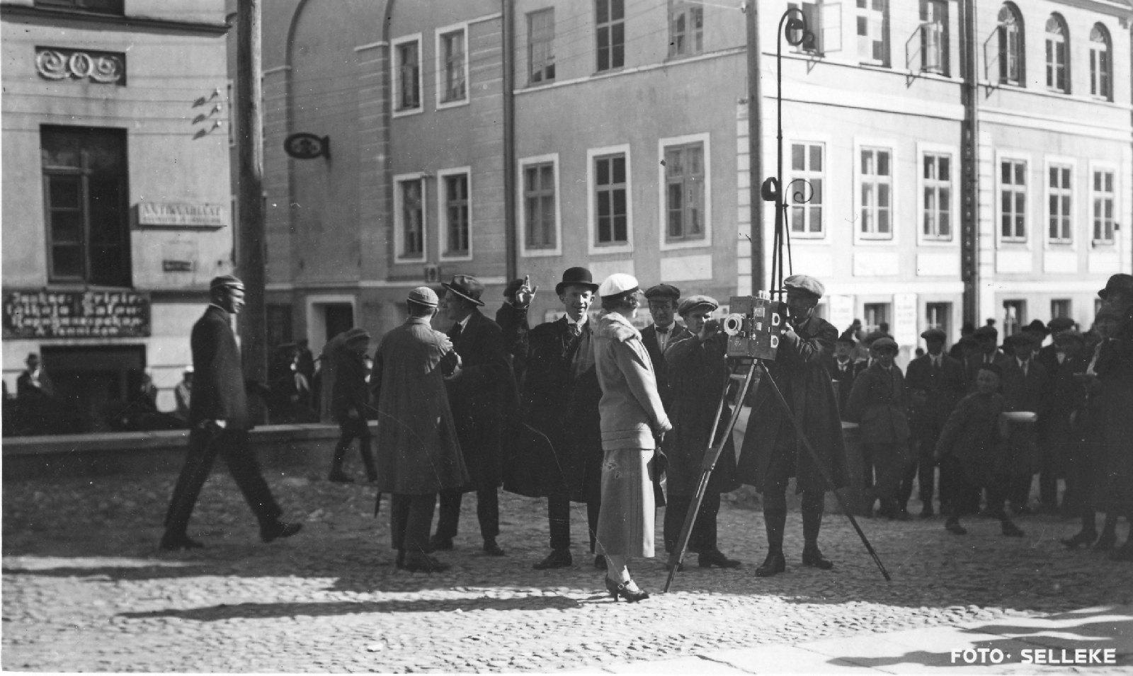 Mängufilm „Noored kotkad“ (1927) - Foto Selleke - Filmiarhiivi kogu