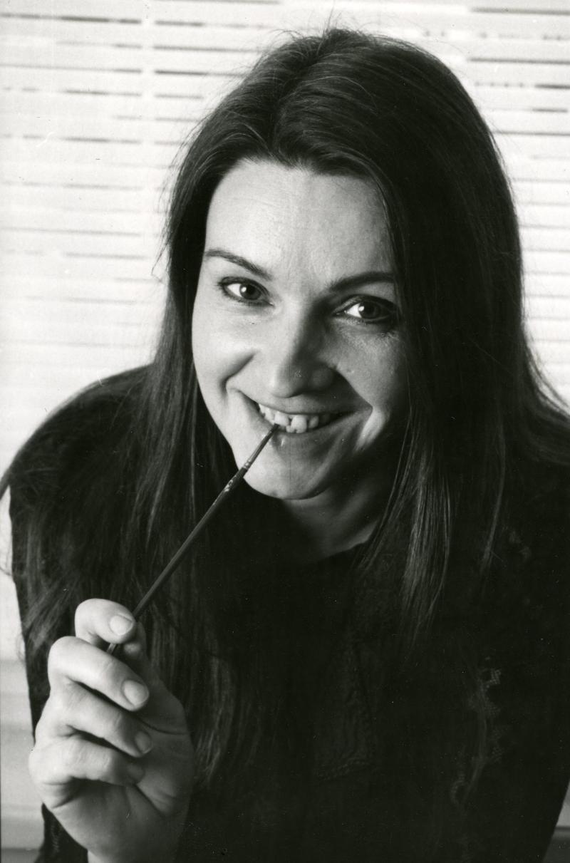 Režissöör-kostüümikunstnik Mare Raidma - Foto Harri Rospu - Sulev Teinemaa kogu
