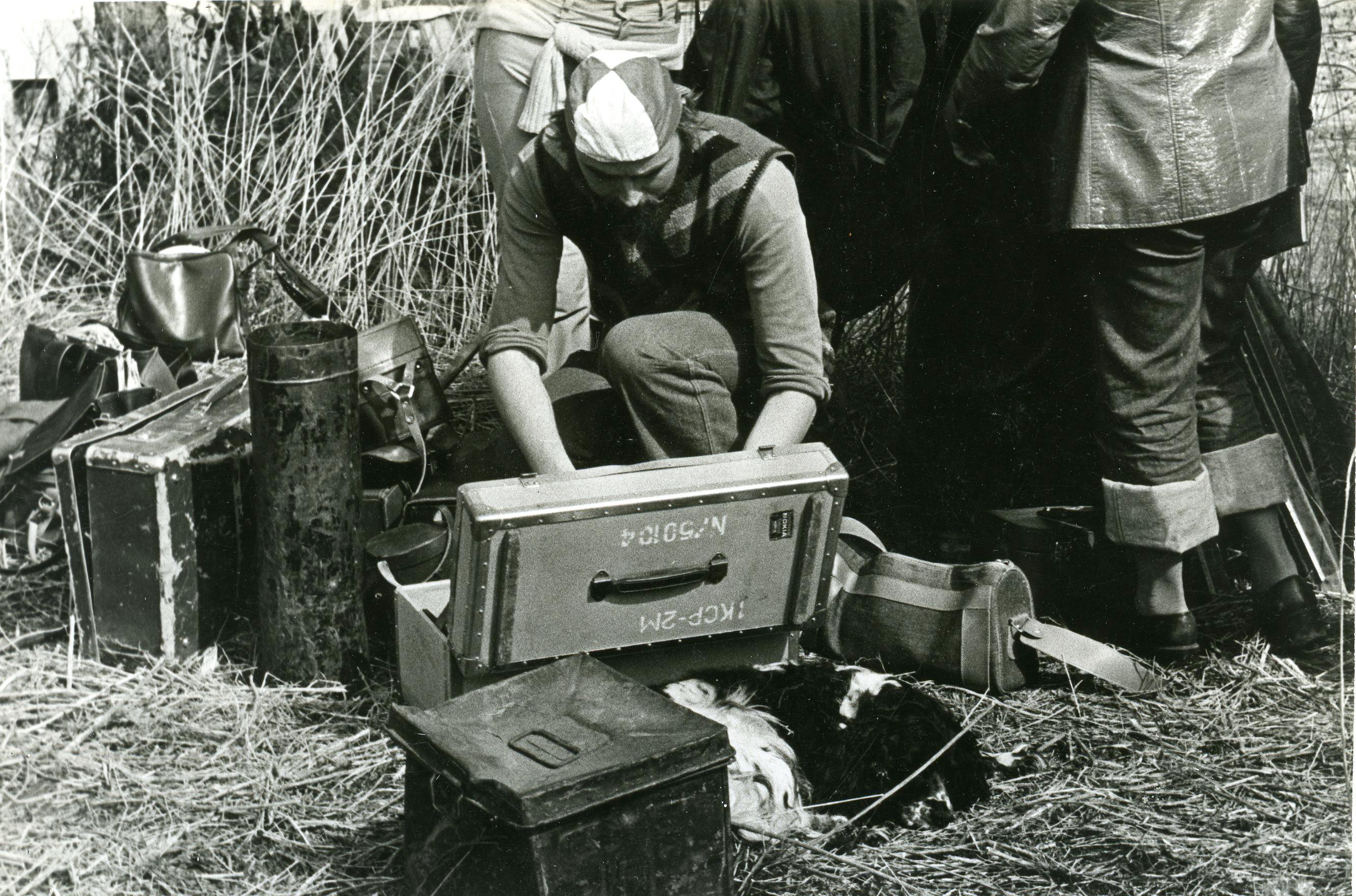 Filmivõtted. II operaator Toomas Massov