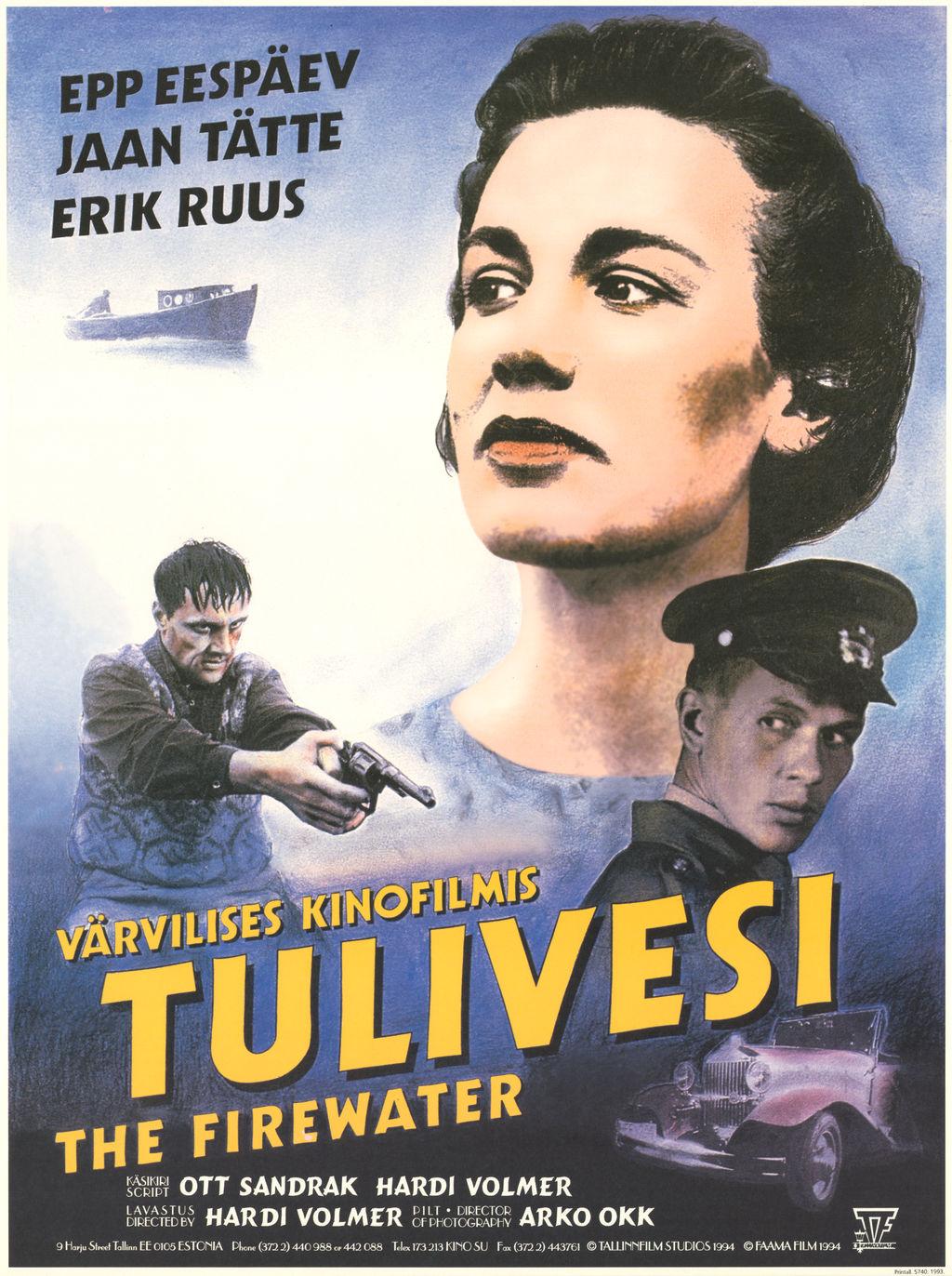 Tulivesi (1994) -
 Kunstnik Kristjan Mändmaa -
 Filmiarhiivi kogu

