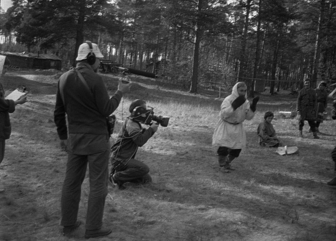 Hantide tantsu filmivõtted - Foto Maie Jõgi