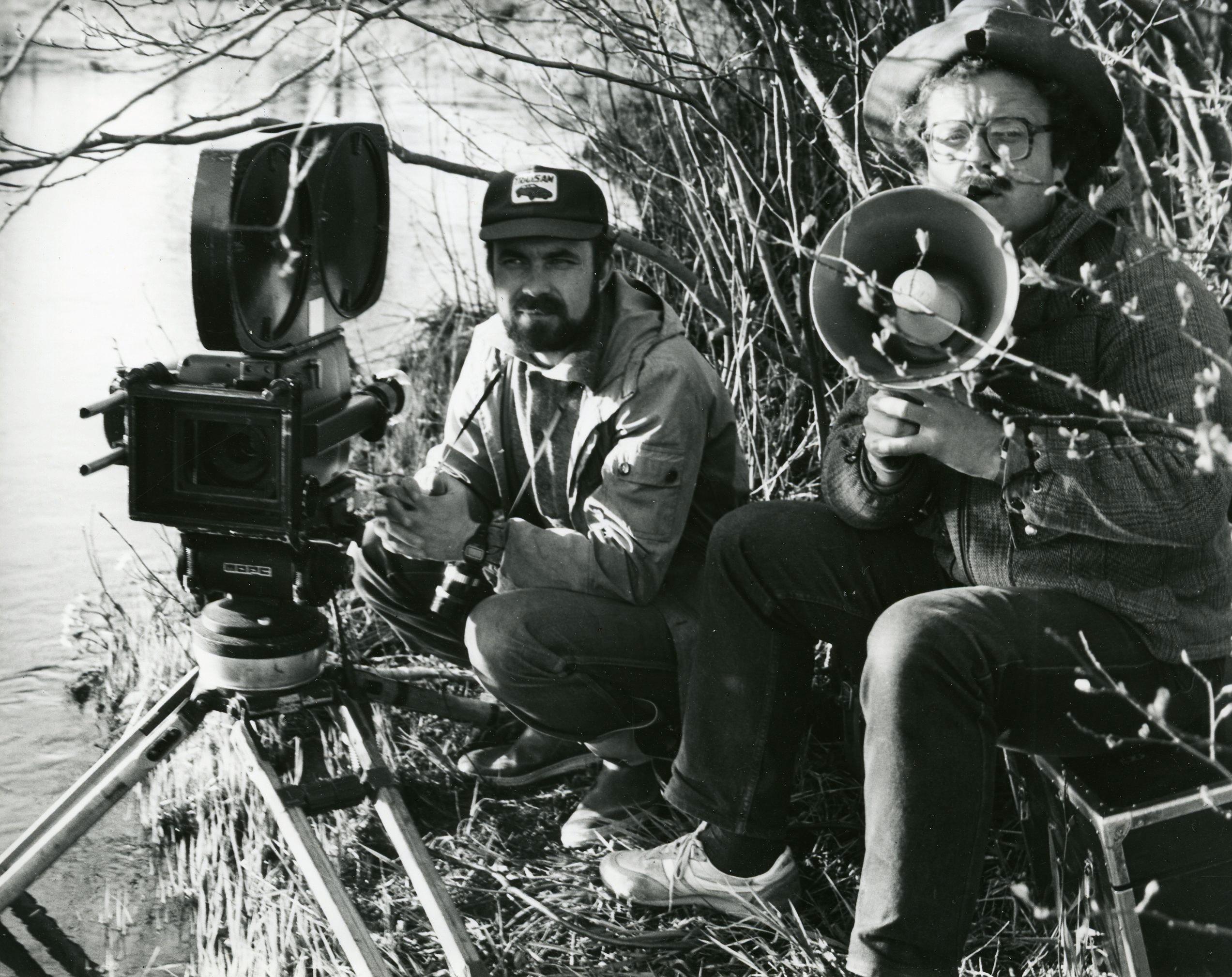 Filmivõtetel - Operaator Ago Ruus, režissöör Peeter Simm