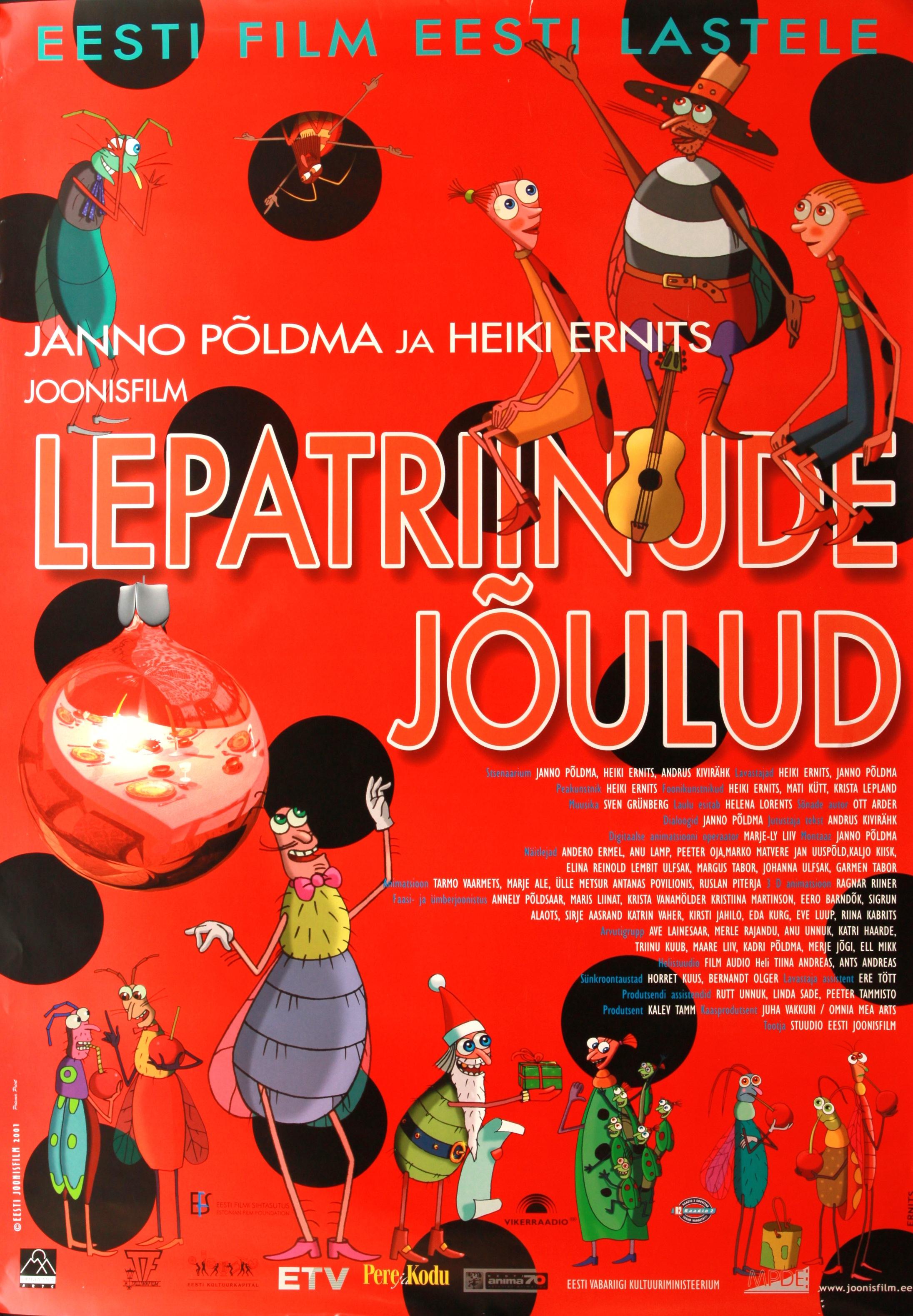 Eesti film Eesti lastele. Lepatriinude jõulud (2001) - Kunstnik Heiki Ernits - Eesti Filmi Sihtasutuse kogu