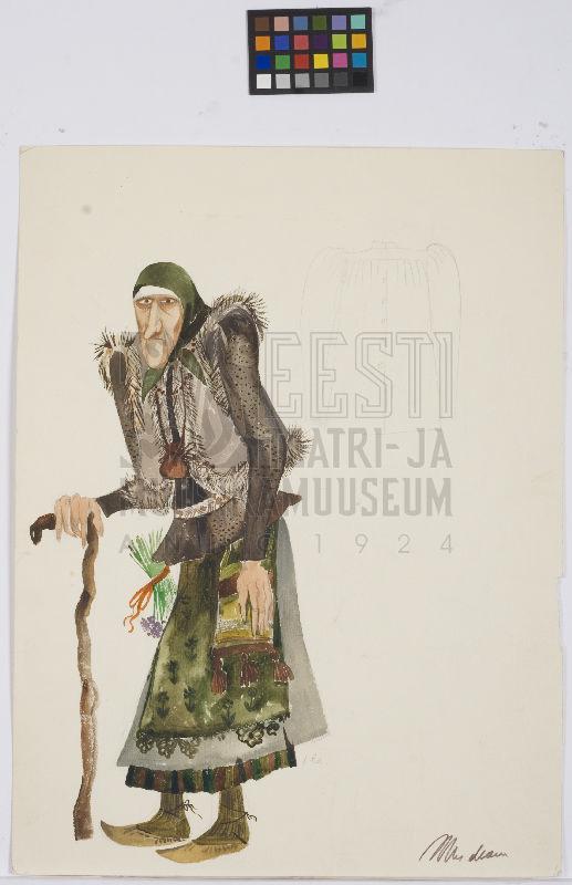 Kunstnik Liina Pihlak - 
 Eesti Teatri- ja Muusikamuuseumi kogu